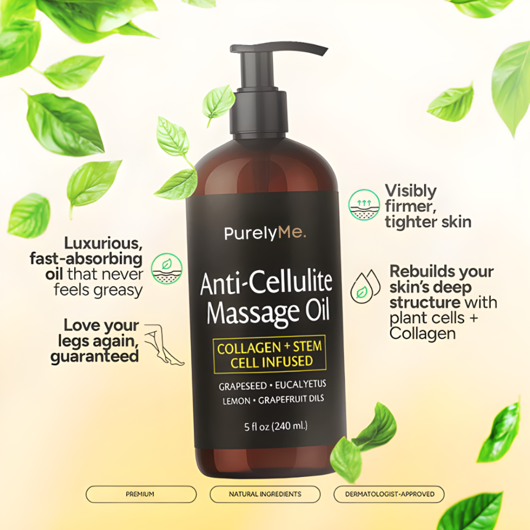 PurelyMe. Anti-Cellulite Massage Oil