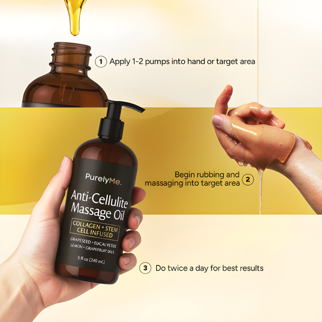 PurelyMe. Anti-Cellulite Massage Oil