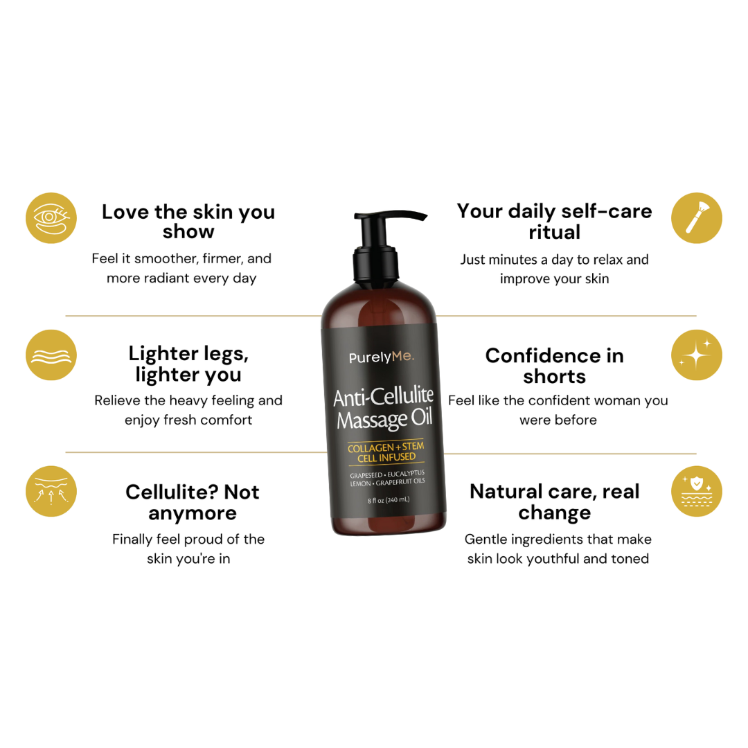 PurelyMe. Anti-Cellulite Massage Oil