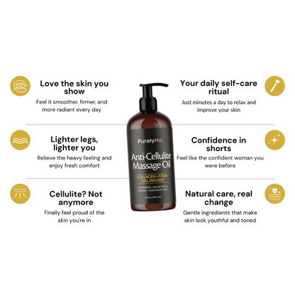 PurelyMe. Anti-Cellulite Massage Oil