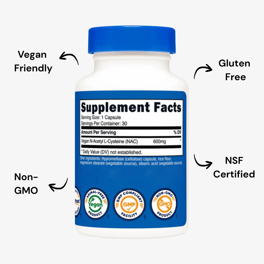 NAC Lung Detox Complex (30 capsules)