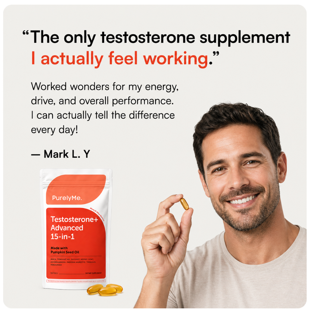 Testosterone+ Advanced 15-In-1 Complex (90 Softgels)