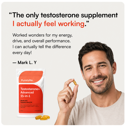 Testosterone+ Advanced 15-In-1 Complex (90 Softgels)
