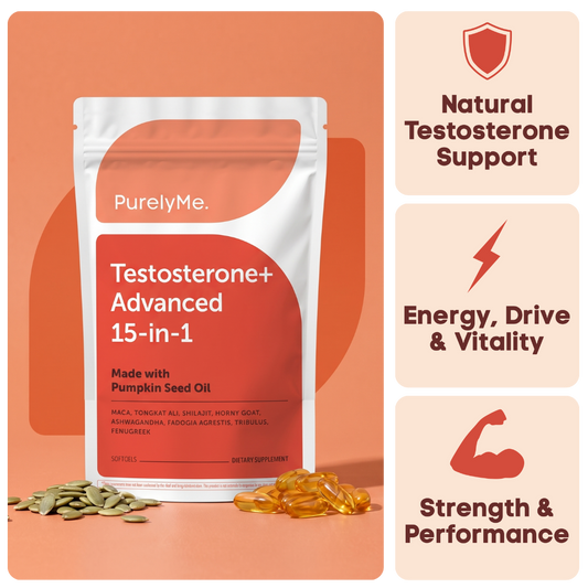 Testosterone+ Advanced 15-In-1 Complex (90 Softgels)